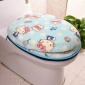 厂家 可水洗坐便垫马桶套保暖坐便圈通用型小猫马桶垫套装