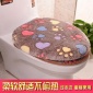 厂家 秋冬保暖通用型马桶圈坐便垫马桶套保暖坐便圈 太阳花